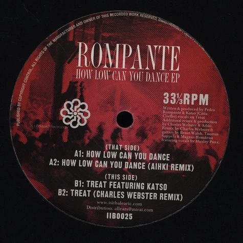 Rompante - How Low Can You Dance EP