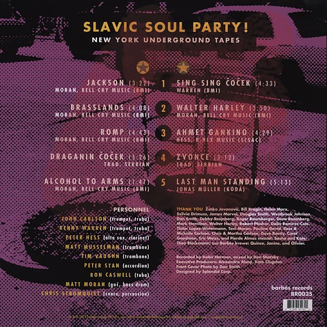 Slavic Soul Party - New York Underground Tapes