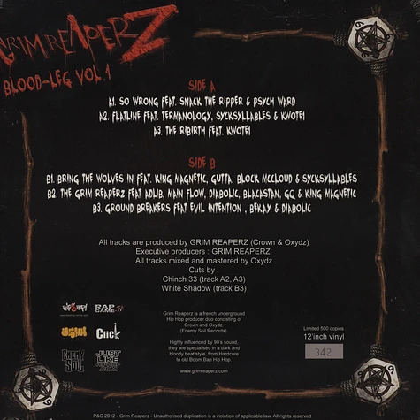 Grim Reaperz - Blood-Leg Volume 1