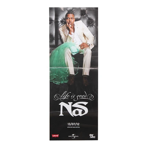 Nas - Life Is Good Poster