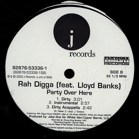 Rah Digga - Party over here feat. Lloyd Banks