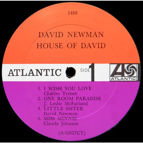 David "Fathead" Newman - House Of David