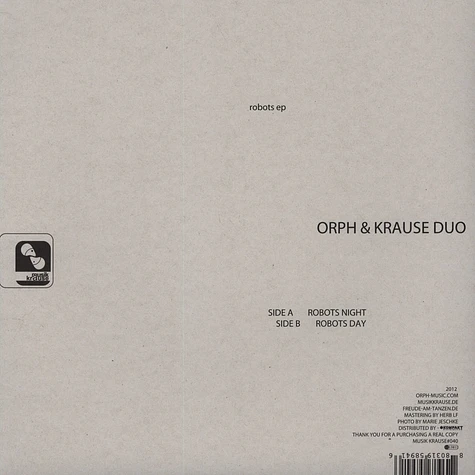 Orph - Robots EP Feat. Krause Duo
