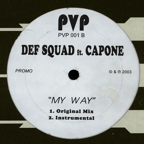Nas & Scarface / Def Squad Feat Capone - Your Own People / My Way