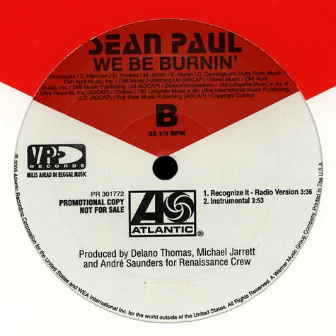 Sean Paul - We Be Burnin'