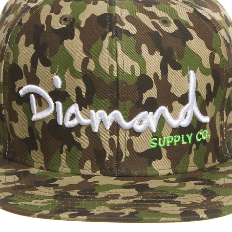 Diamond Supply Co. - OG Script 6-Panel Snapback Cap