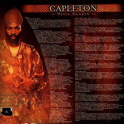 Capleton - Still Blazin