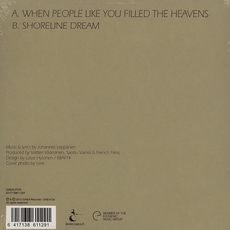French Films - When People Like You Filled The Heavens