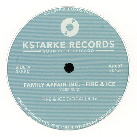 Family Affair Inc - Fire & Ice