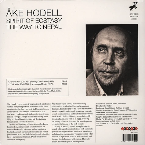 Åke Hodell - Spirit Of Ecstasy / Way To Nepal