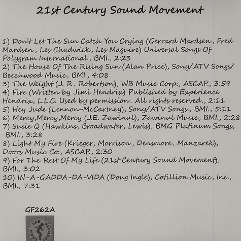 21St Century Sound Movement - 21St Century Sound Movement