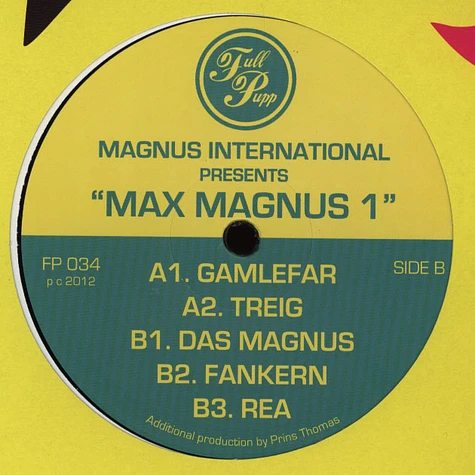 Magnus International presents - Max Magnus 1