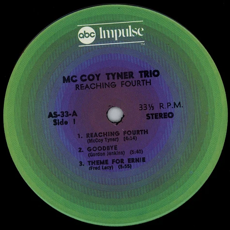 McCoy Tyner Trio - Reaching Fourth