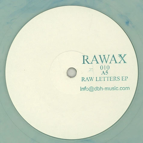 A5 - Raw Letters EP