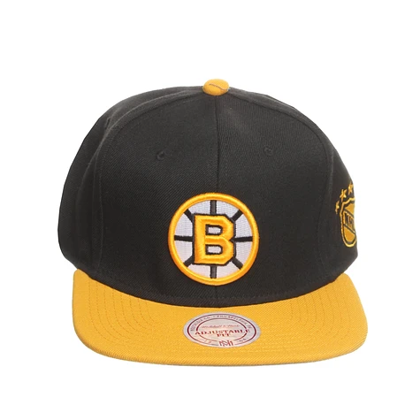 Mitchell & Ness - Boston Bruins NHL Wool 2 Tone Snapback Adjustable Cap