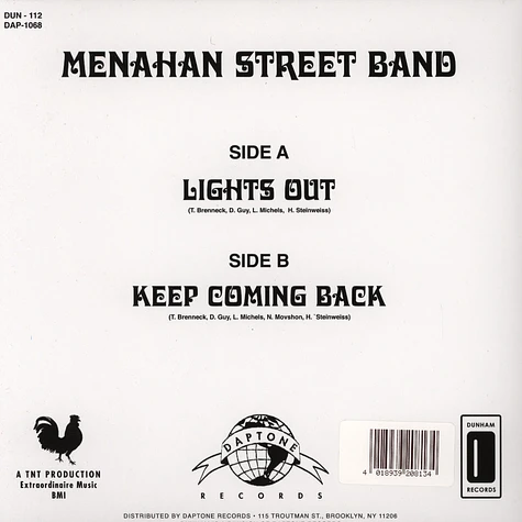 Menahan Street Band - Lights Out