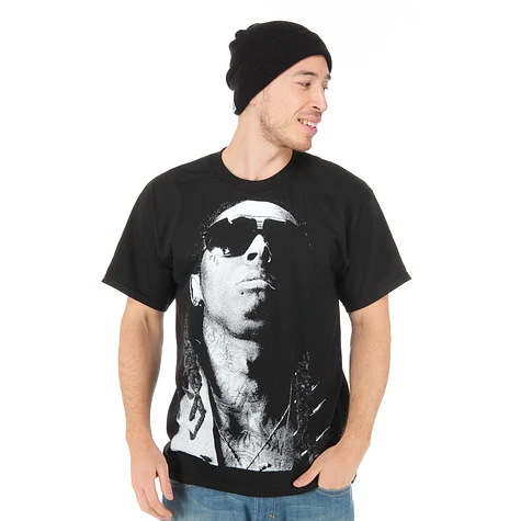 Lil Wayne - Jumbo BW Photo T-Shirt