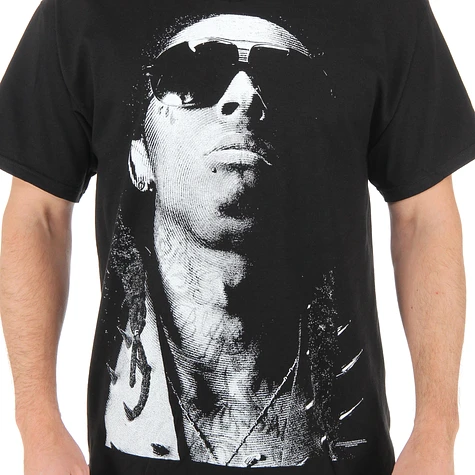 Lil Wayne - Jumbo BW Photo T-Shirt