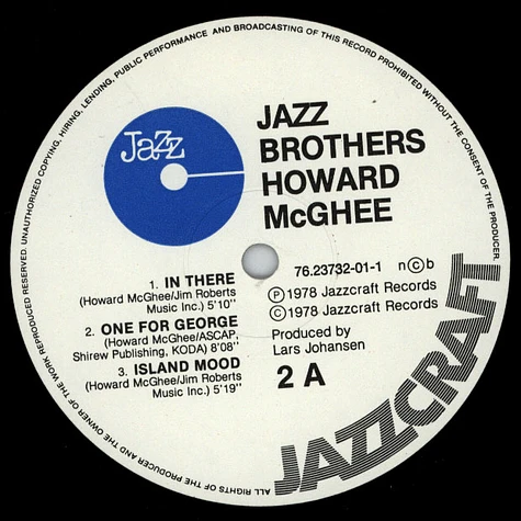 Howard McGhee - Jazzbrothers