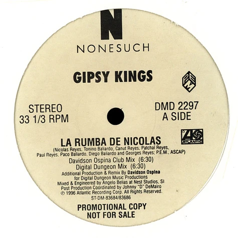 Gipsy Kings - La Rumba De Nicolas