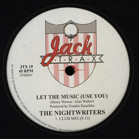 The Nightwriters - Let The Music Use You
