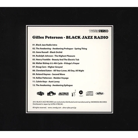 Gilles Peterson - Black Jazz Radio