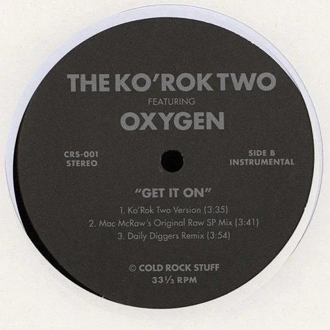 The Ko' Rok Two - Get It On feat. Oxygen