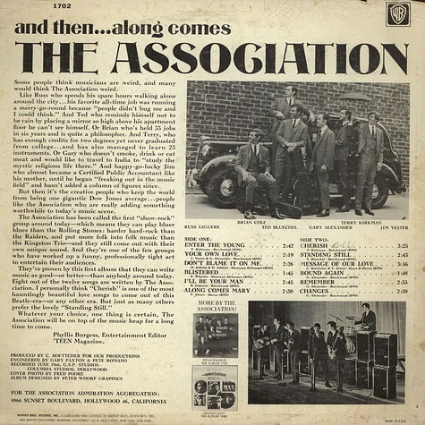 The Association - And Then...Along Comes The Association