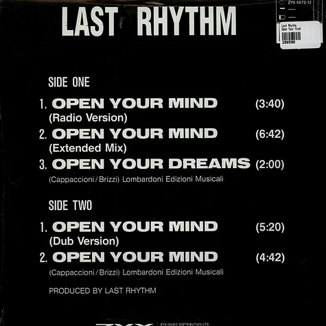 Last Rhythm - Open Your Mind