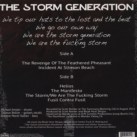 Blaak Heat Shujaa - Storm Generation