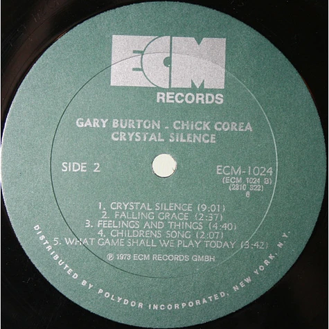 Gary Burton / Chick Corea - Crystal Silence