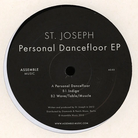 St. Joseph - Personal Dancefloor EP