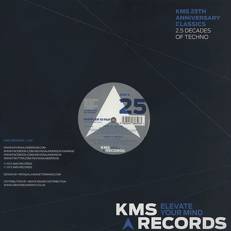 Inner City - KMS 25th Anniversary Classics – Vinyl Sampler 10 Part 1