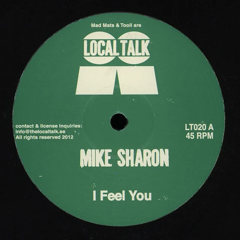 Mike Sharon - I Feel You Ep