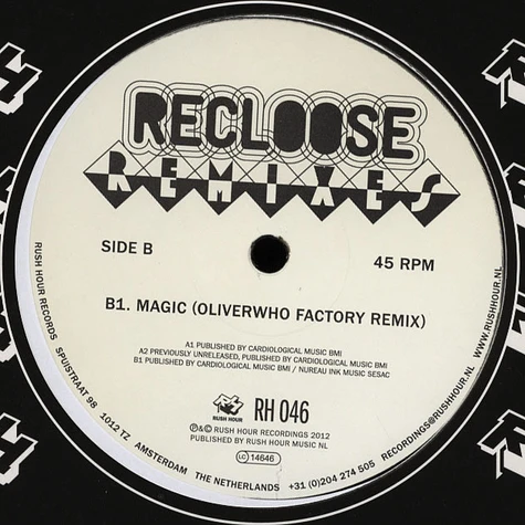 Recloose - Andres & Oliverwho Factory Remixes