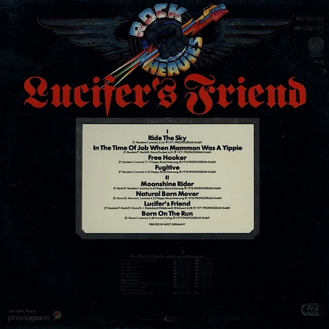 Lucifer's Friend - Rock Heavies