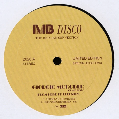 Giorgio Moroder Vs. MB Disco - From Here To Eternity