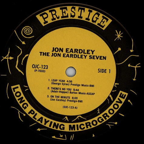 Jon Eardley - The Jon Eardley Seven