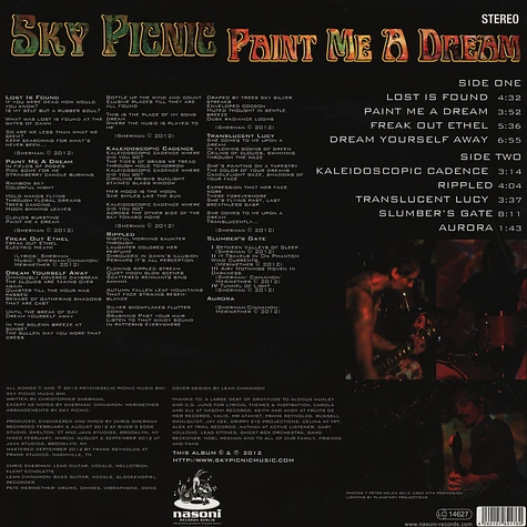 Sky Picnic - Paint Me A Dream