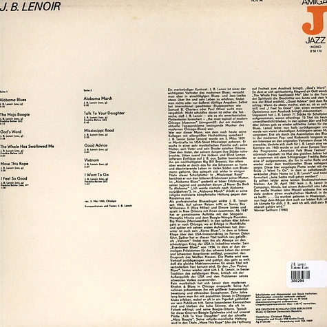 J.B. Lenoir - J.B. Lenoir