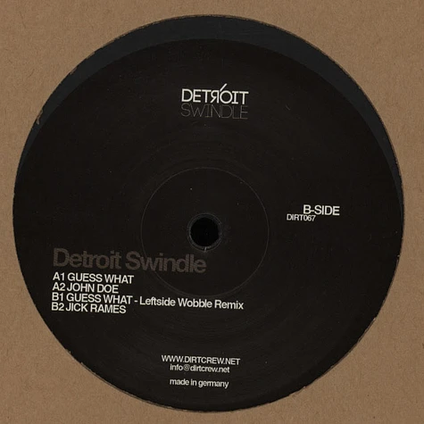 Dam Swindle - Guess What EP