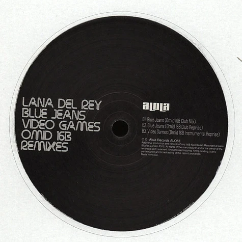 Lana Del Rey - Blue Jeans / Video Games Omid 16B Remixes