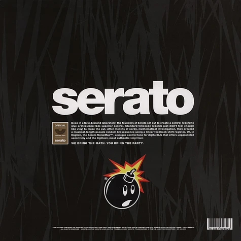 Serato x The Hundreds - Adam Bomb Picture Disc Control Vinyl