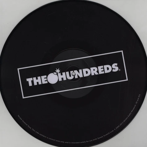 Serato x The Hundreds - Adam Bomb Picture Disc Control Vinyl