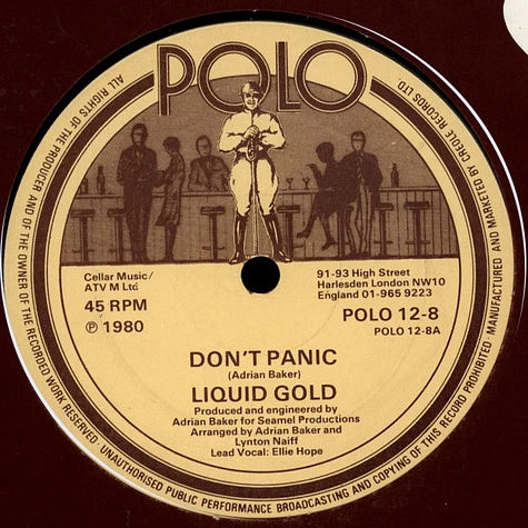 Liquid Gold - Don't Panic