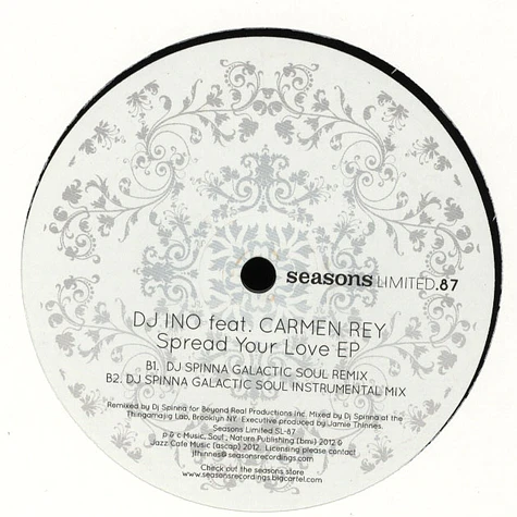 DJ Ino - Spread Your Love Feat. Carmen Ray