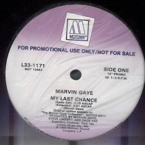 Marvin Gaye - My Last Chance