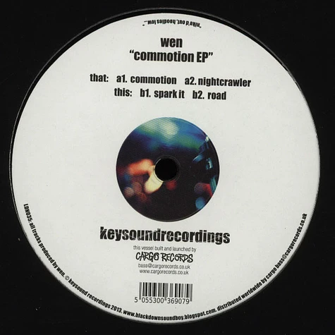 Wen - Commotion EP
