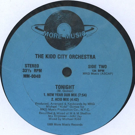 The Kidd City Orchestra - I Got Something Here / Tonight