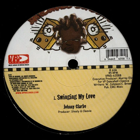Johnny Clarke / Sasha - Swinging My Love / Kill The Bitch